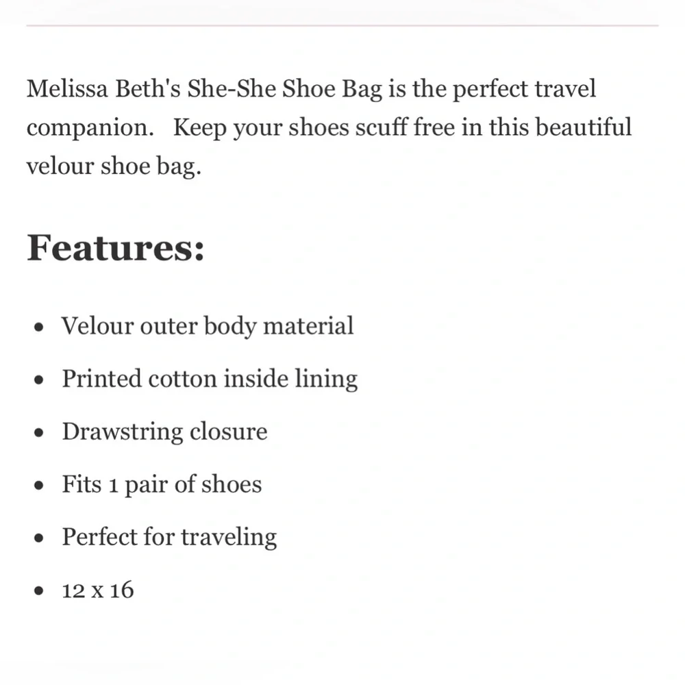 NEW Hot Pink, Black & White Velour Travel Laundry / Shoe & Cosmetics Makeup Bags